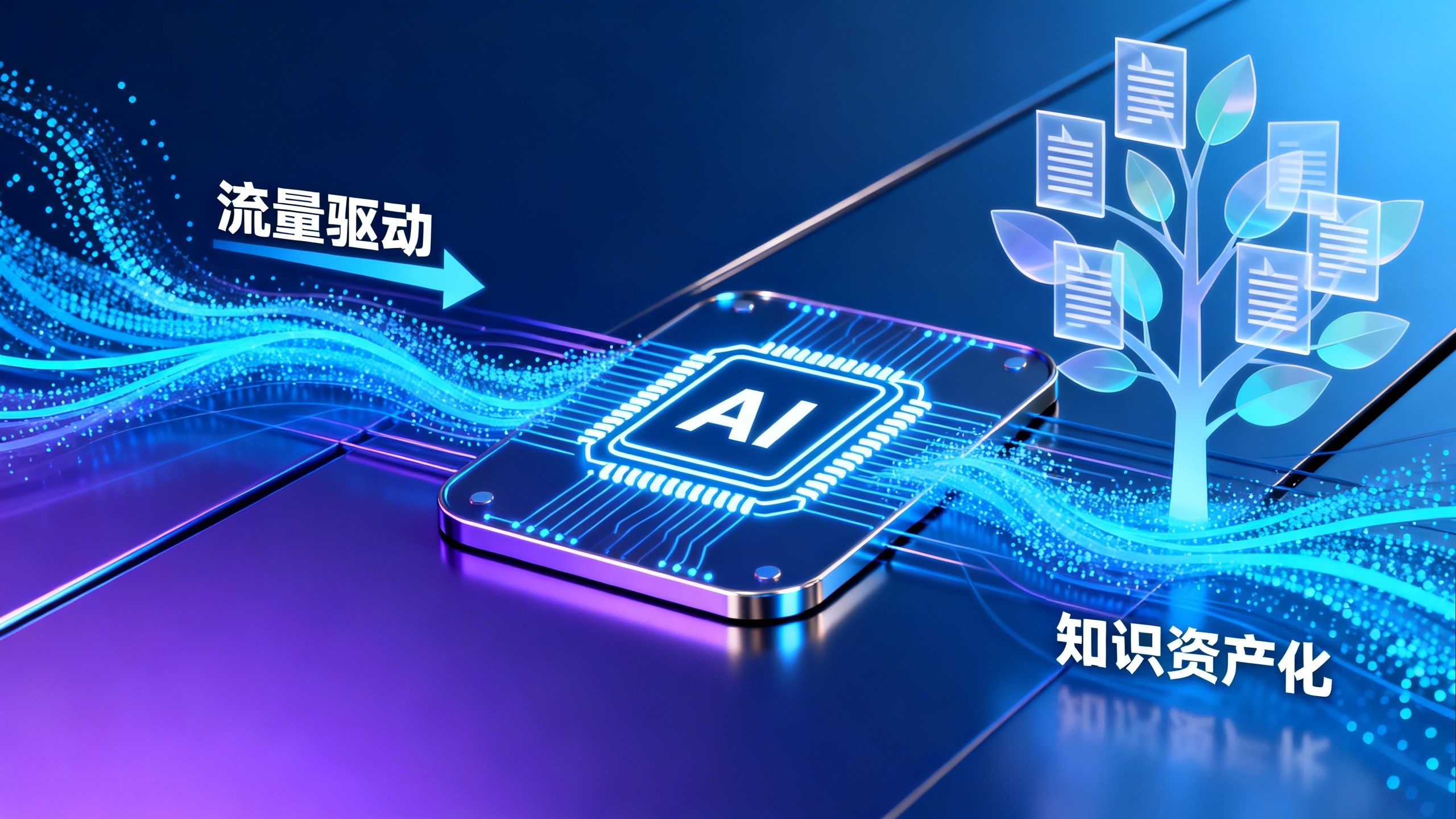 AI智能普及下的内容战略：从“流量驱动”转向“知识资产化”